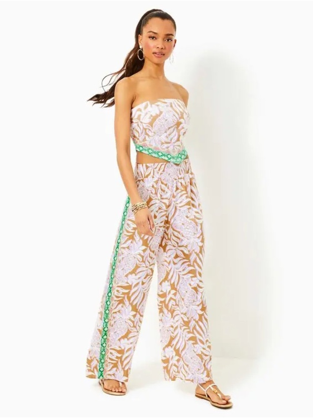 HTF NWT Lilly Pulitzer Octavia Pant Set size XL - $258 original retail - Picture 12 of 15